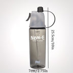 Personalized Sports Spray Water Bottle – Leakproof Mist & Drink Cooling Bottle