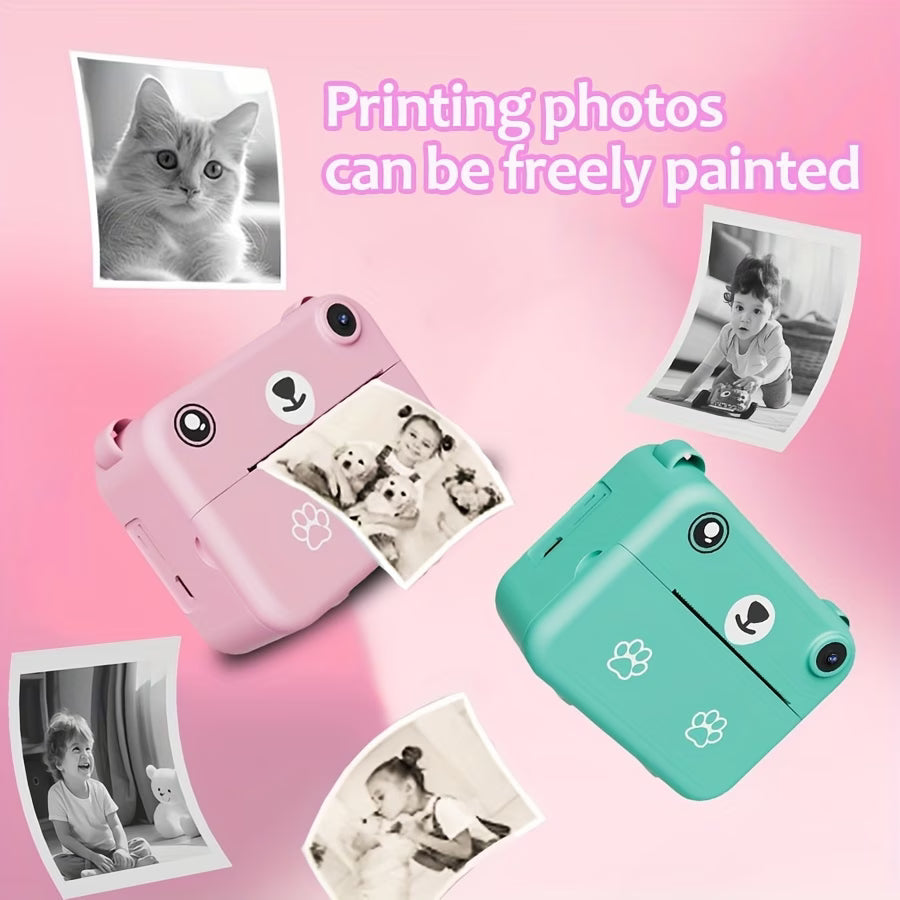 Mini Portable Instant Camera with HD Printing