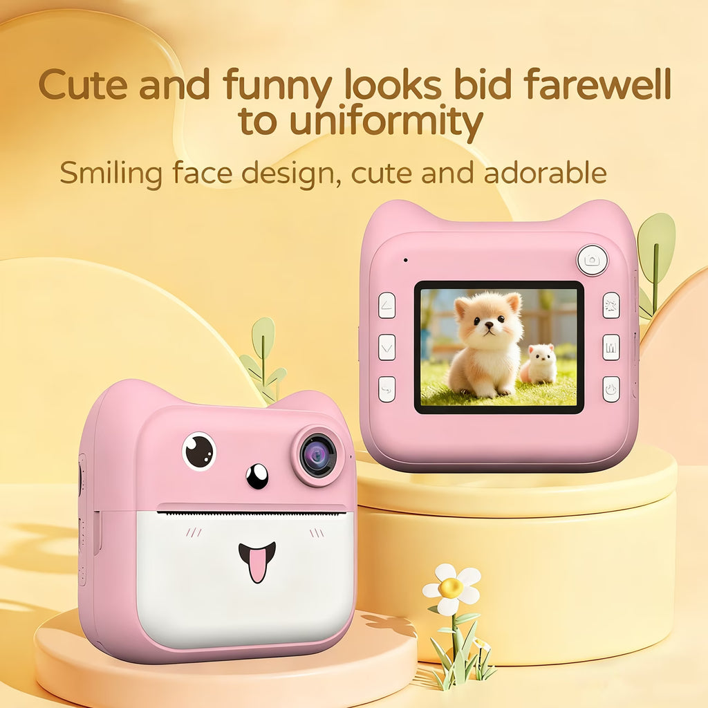 Portable Kids Instant Print Camera