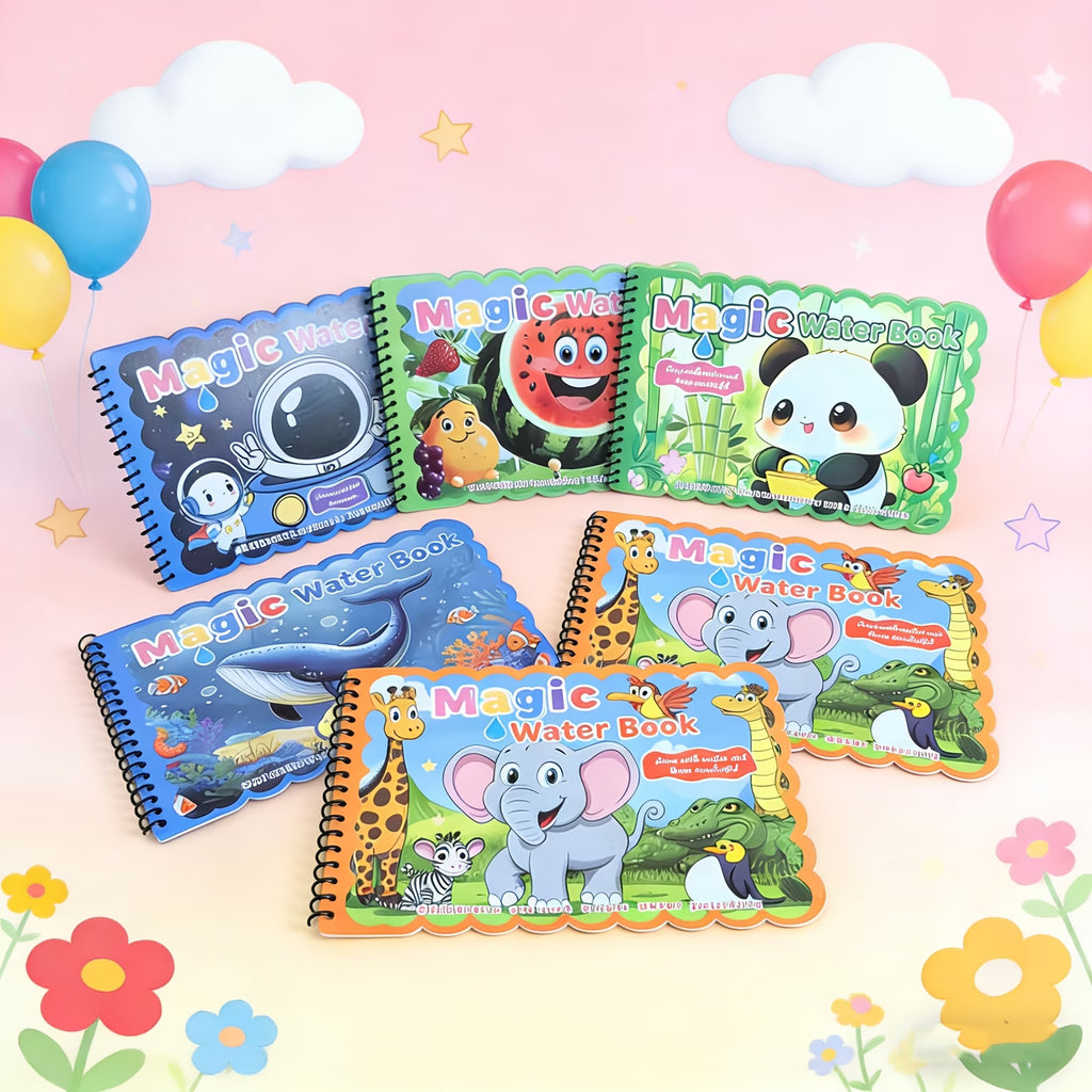 Magic Water Coloring Book