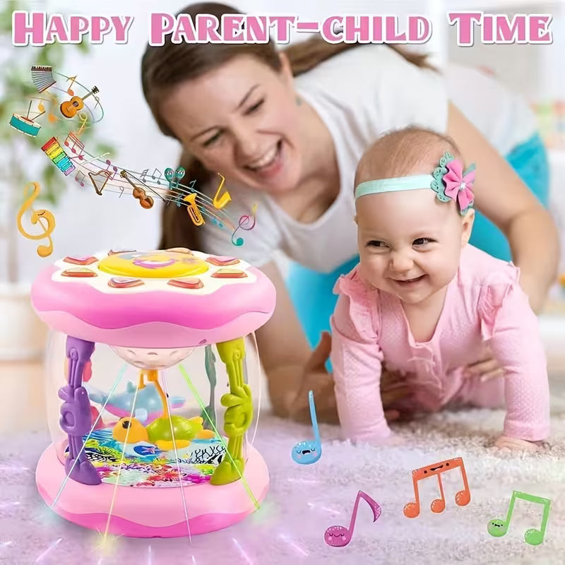 Baby Crawling Musical Toy – Light & Sound Interactive Learning Toy