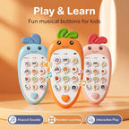 Cartoon Bear Toy Phone – Music & Light Toy