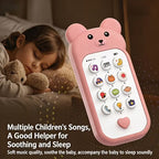 Cartoon Bear Toy Phone – Music & Light Toy
