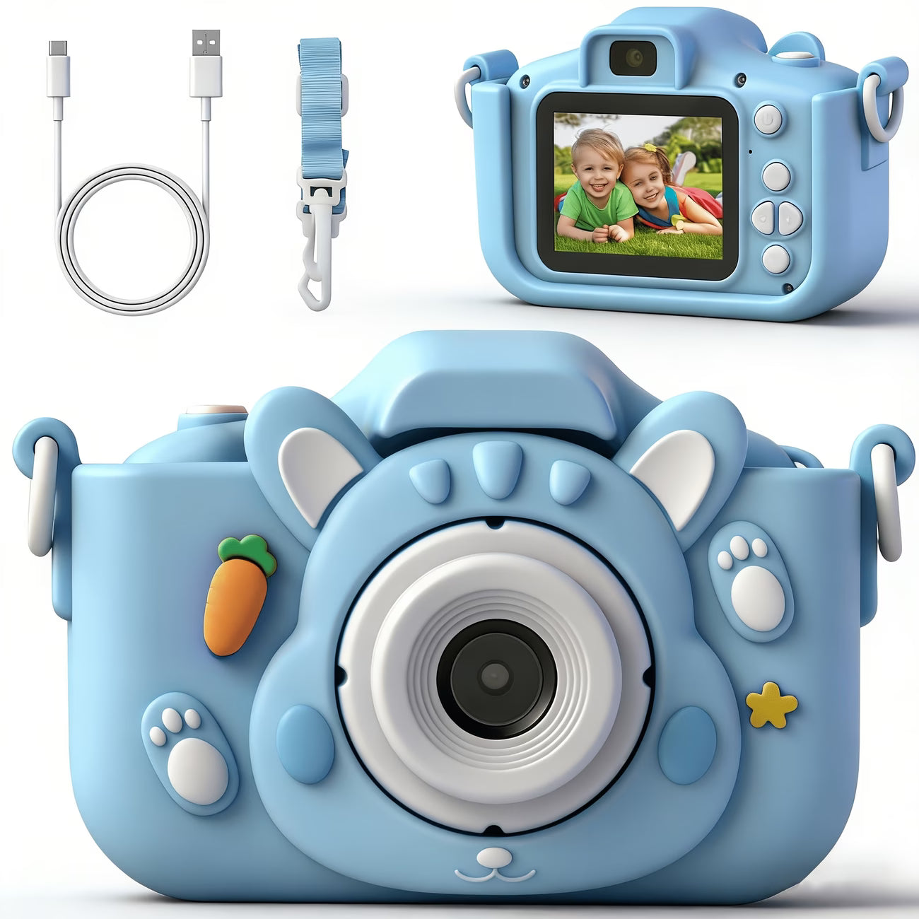 Kids Dual Camera 48MP HD Digital Camera