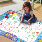 Magic Water Drawing Mat 🎨 | Reusable Mess-Free Painting Canvas for Kids