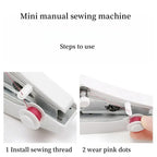 Portable Mini Handheld Sewing Machine – Compact Quick Stitching Tool (No Electricity Needed)