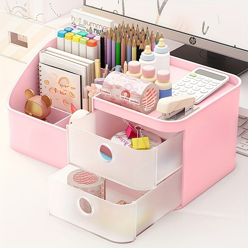 Desktop Organizer with Drawers
