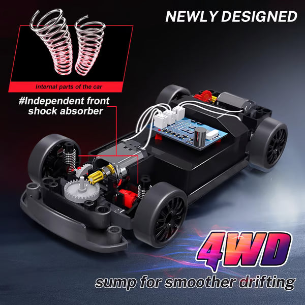 4WD RC Drift Car High Speed With Light