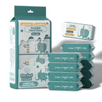 8 Packs of 64 Mini Wet Wipes – Heavy Duty Disposable Cleaning Cloths
