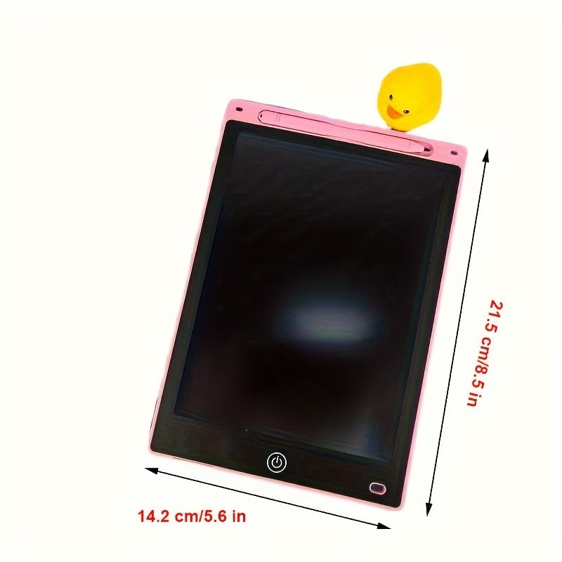 8.5-Inch Color LCD Doodle Tablet – Erasable Writing & Drawing Board