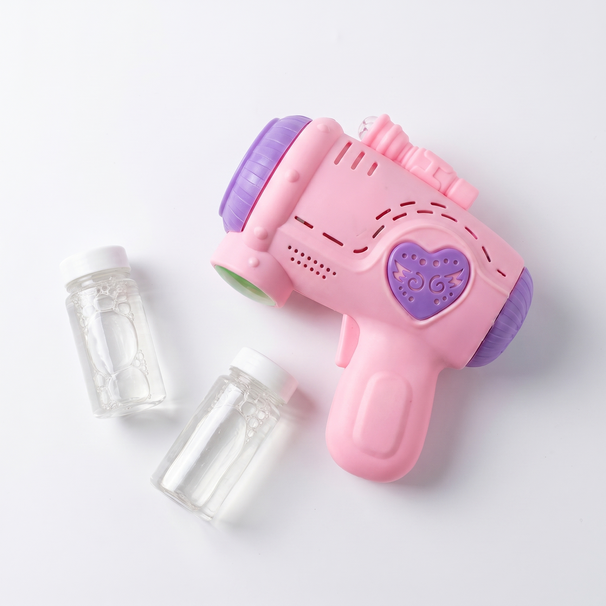 40-Hole Automatic Dinosaur Bubble Gun – Handheld Bubble Blower Toy