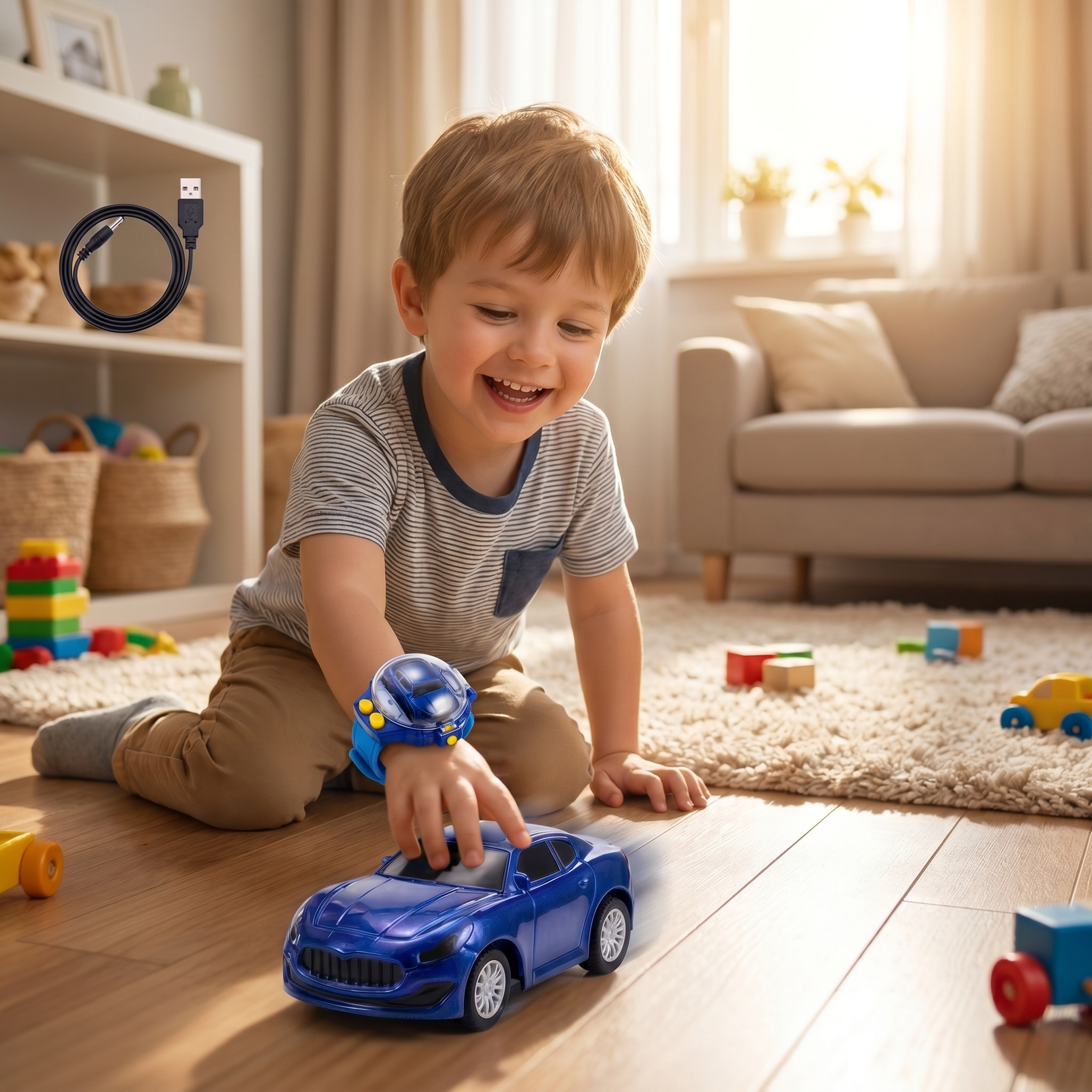 Mini RC Watch Car
