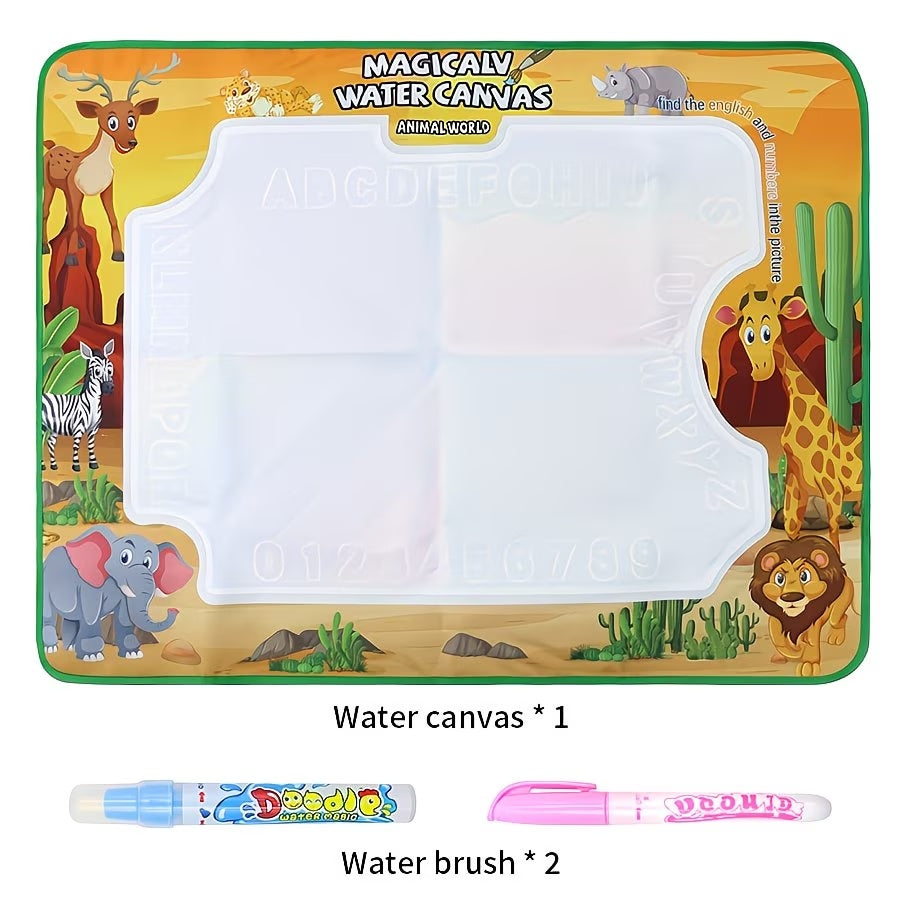 Magic Water Drawing Mat 🎨 | Reusable Mess-Free Painting Canvas for Kids