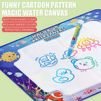 Magic Water Drawing Mat 🎨 | Reusable Mess-Free Painting Canvas for Kids
