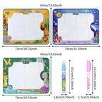 Magic Water Drawing Mat 🎨 | Reusable Mess-Free Painting Canvas for Kids