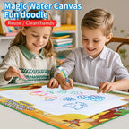 Magic Water Drawing Mat 🎨 | Reusable Mess-Free Painting Canvas for Kids