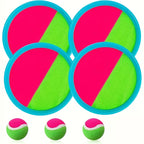 Outdoor Toss & Catch Game Set 🎯 | Sticky Ball Racket Toy for Kids (Garden, Beach & Party Play)