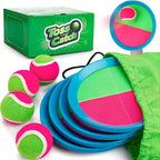 Outdoor Toss & Catch Game Set 🎯 | Sticky Ball Racket Toy for Kids (Garden, Beach & Party Play)