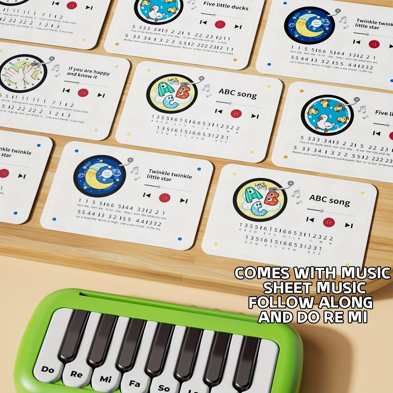 Mini Kids Keyboard 🎹 | Portable Music Learning Toy