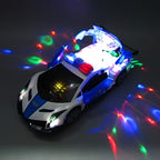 Dancing Police Car Toy with Lights & Sound
