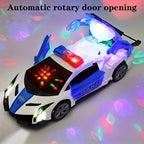 Dancing Police Car Toy with Lights & Sound