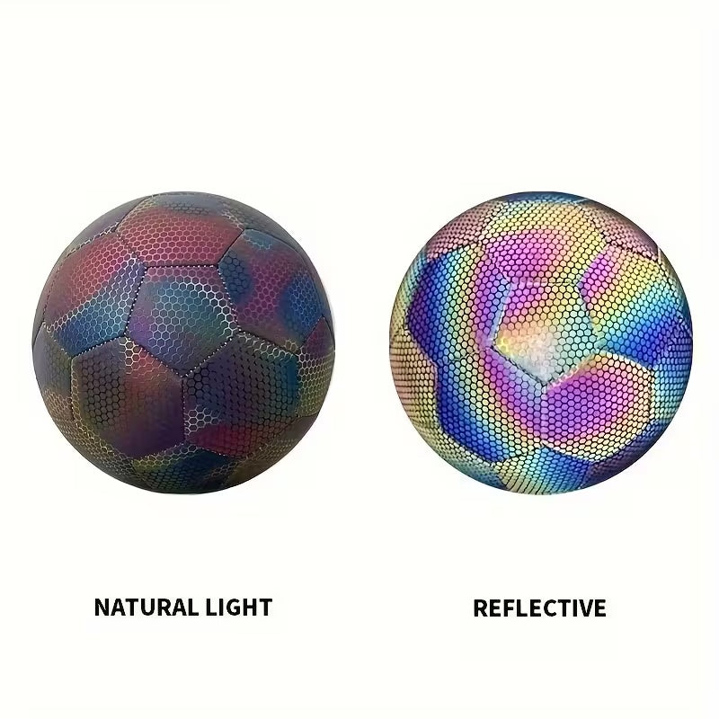 Reflective Glow Soccer Ball