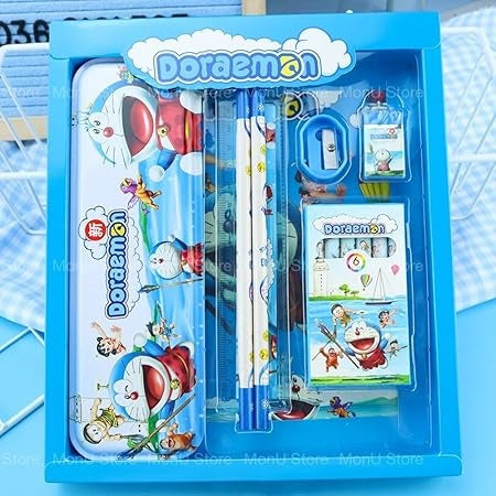 Doraemon Complete Stationery Set – Fun & Practical School Kit for Kids