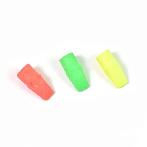 Cute Pencil Top Erasers (Pack of 10) –  Stationery for Kids
