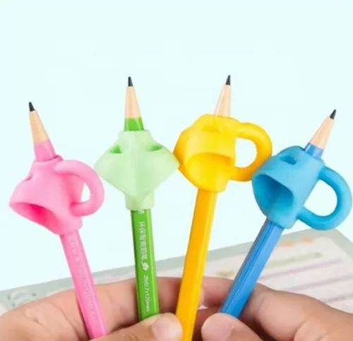 Silicone Pencil Gripper (Pack of 3) – Easy Writing Support for Kids