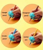 Silicone Pencil Gripper (Pack of 3) – Easy Writing Support for Kids
