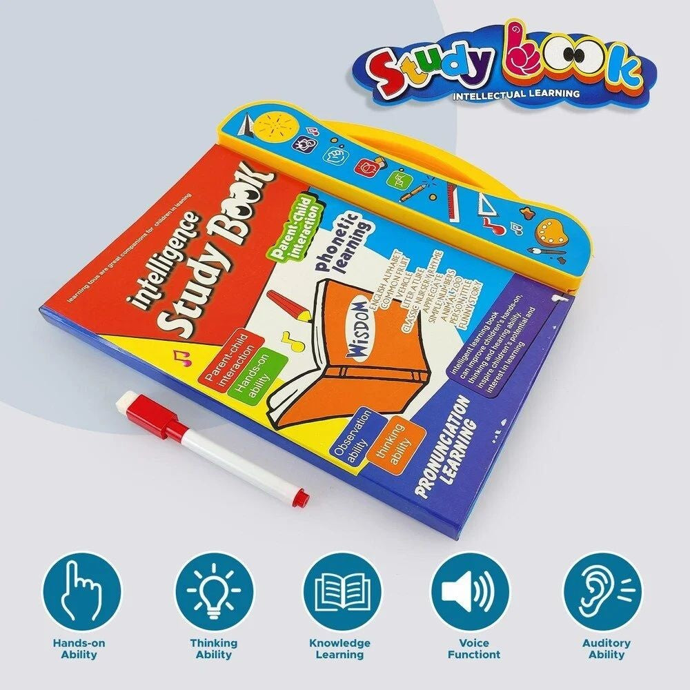 Interactive Learning Sound Book for Kids – Fun Educational Toy with Music