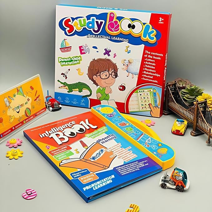 Interactive Learning Sound Book for Kids – Fun Educational Toy with Music
