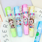 Cute Cartoon Stick Eraser for Kids Smooth & Mess-Free Writing Correction