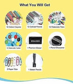 Kids Art Set – Complete Drawing & Coloring Kit