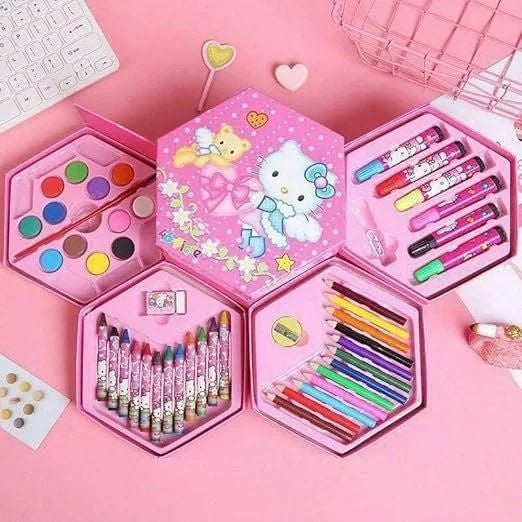 Kids Art Set – Complete Drawing & Coloring Kit