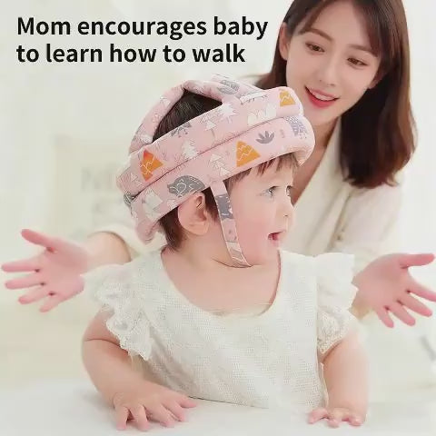 Baby Head Protector Cap – Soft Safety Helmet