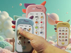 Cartoon Bear Toy Phone – Music & Light Toy