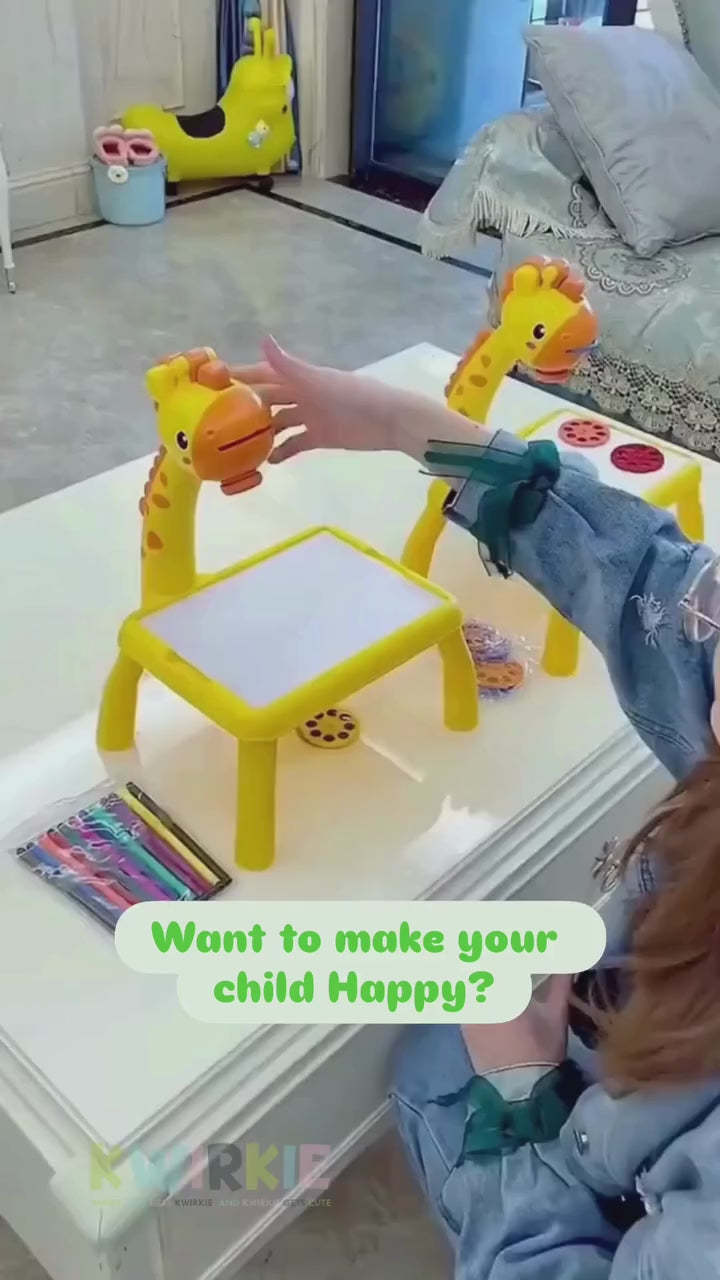 Projector Drawing Desk, Painting Board for Kids