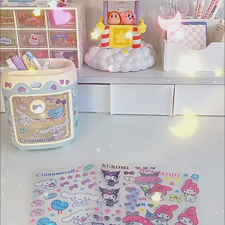 Cute Stationery Storage Organizer