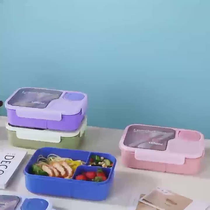 Kids Lunch Box with Bottle Set
