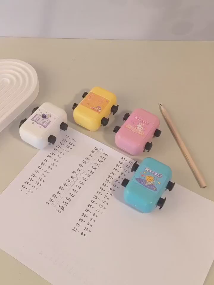 2-in-1 Reusable Roller Stamp Set – Multiplication, Division, Addition & Subtraction Teaching Tool